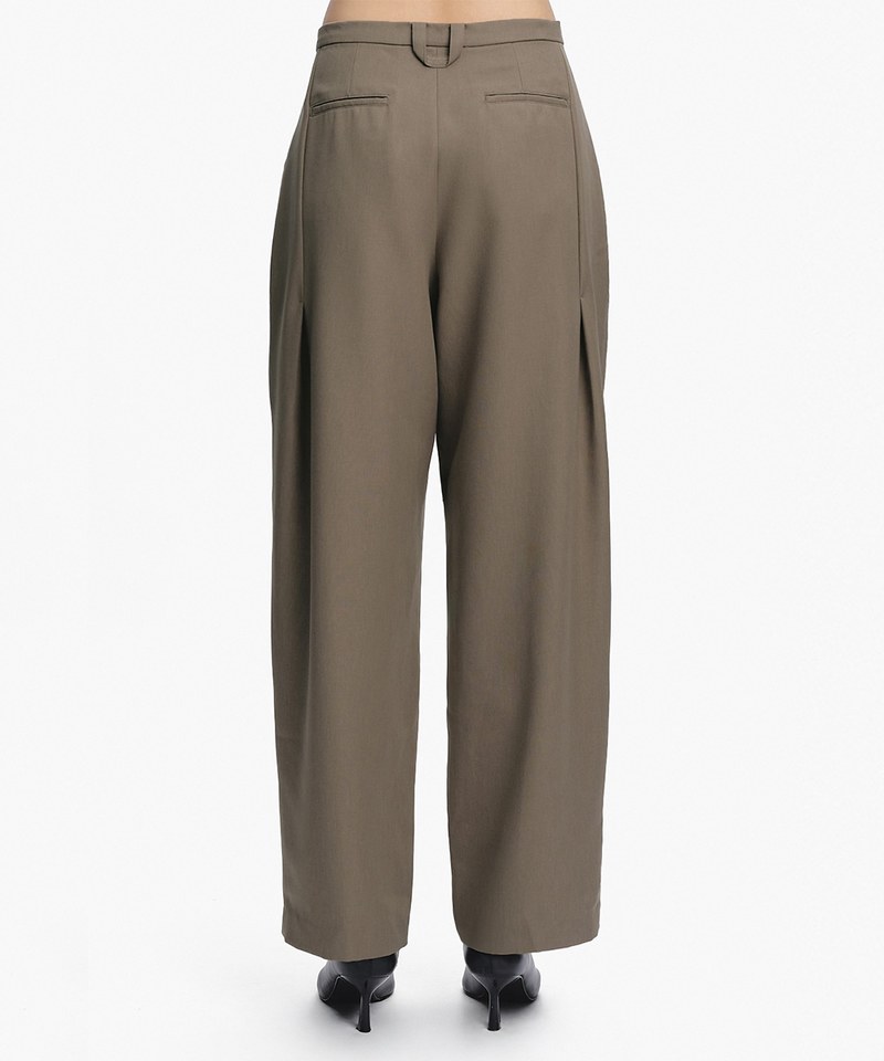SFL9929W-252 打褶立體感長褲 Double Pleated Tailored Pants
