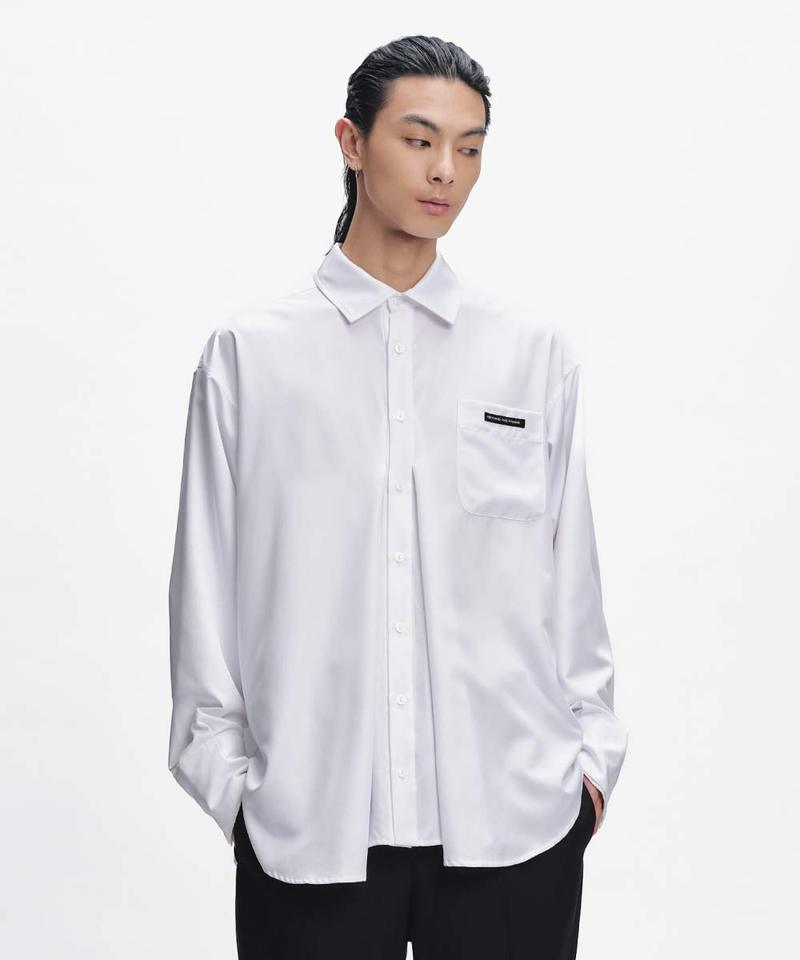 SFL9932-252 落肩口袋襯衫 Pleat Pocket Shirt