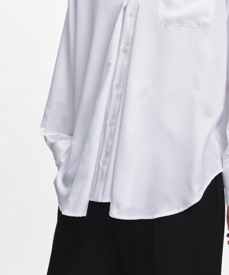 落肩口袋襯衫 Pleat Pocket Shirt