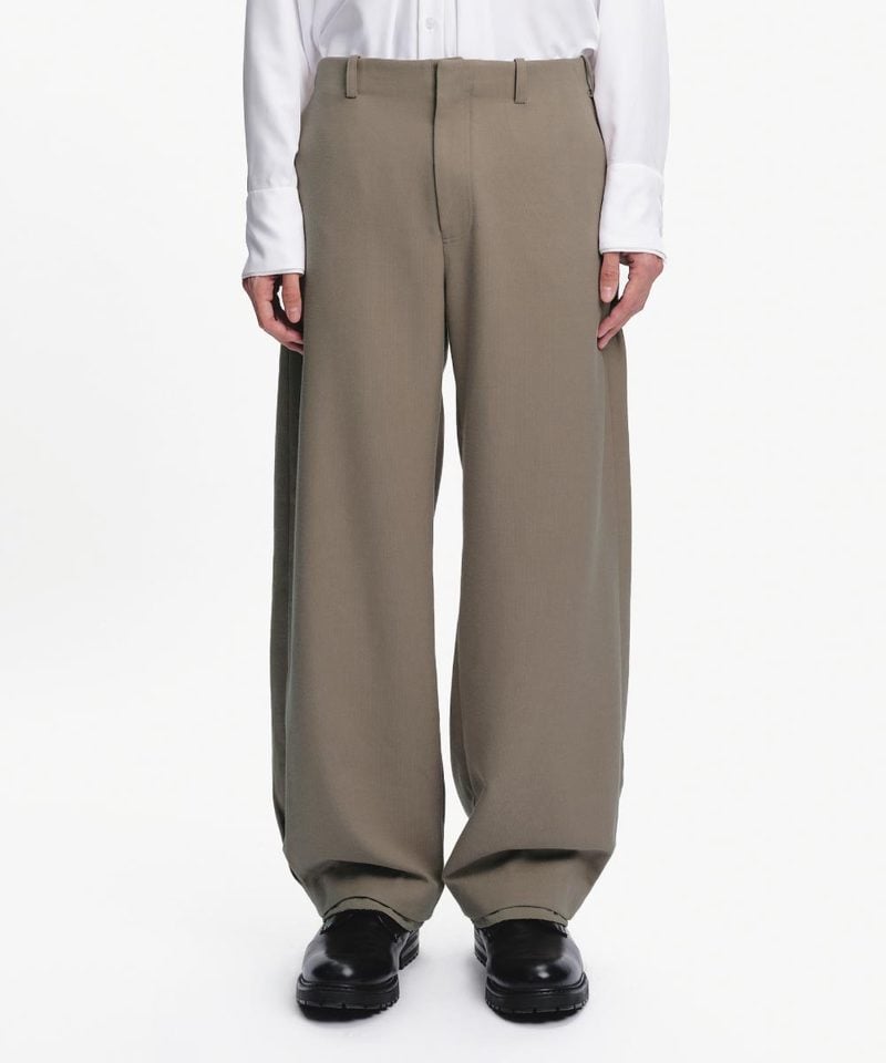褶皺繭型褲 Pleat Cocoon Pants
