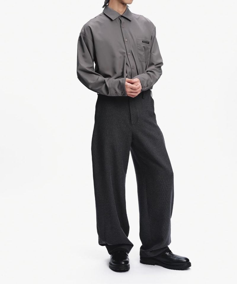 褶皺繭型褲 Pleat Cocoon Pants