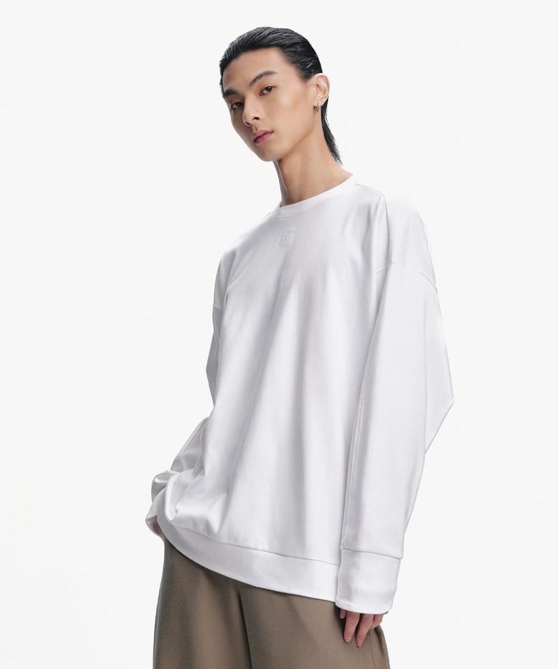 SFL9934-252 後壓褶長袖上衣 Pleated Over Sweatshirt