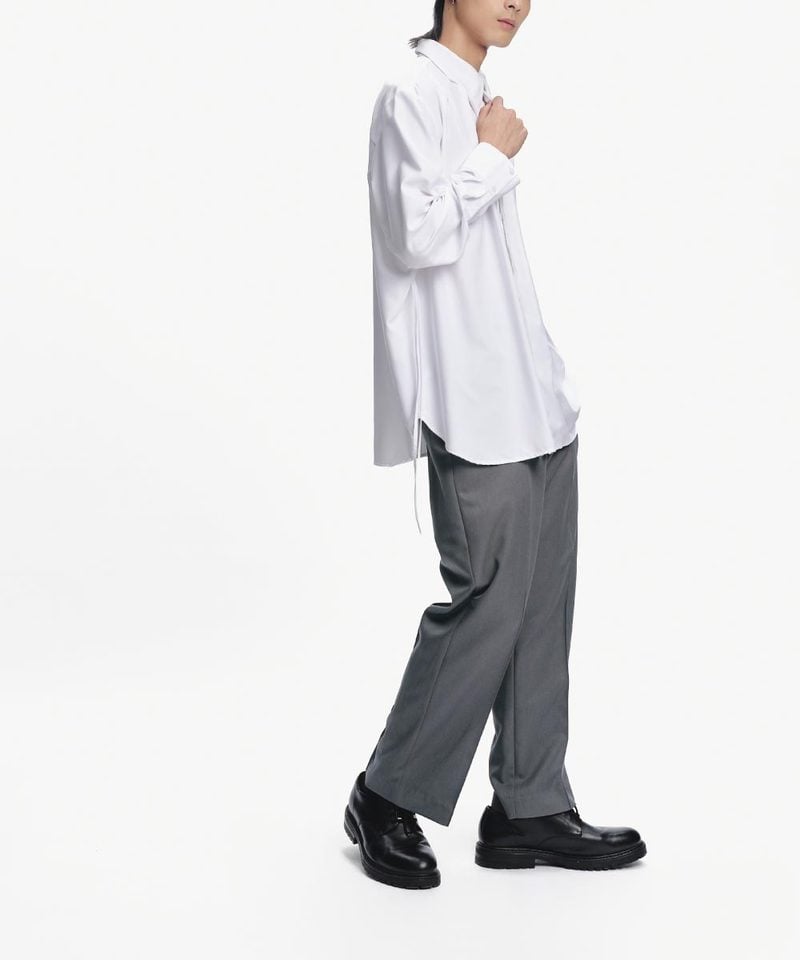 雙片剪裁錐形褲 Tapered Pants