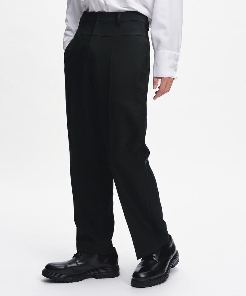 雙片剪裁錐形褲 Tapered Pants