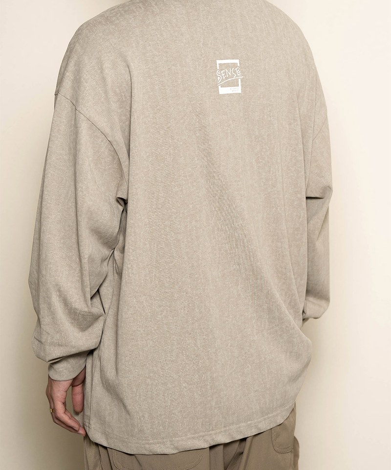 水洗口袋長TEE Dyed Washed Pocket LS Tee