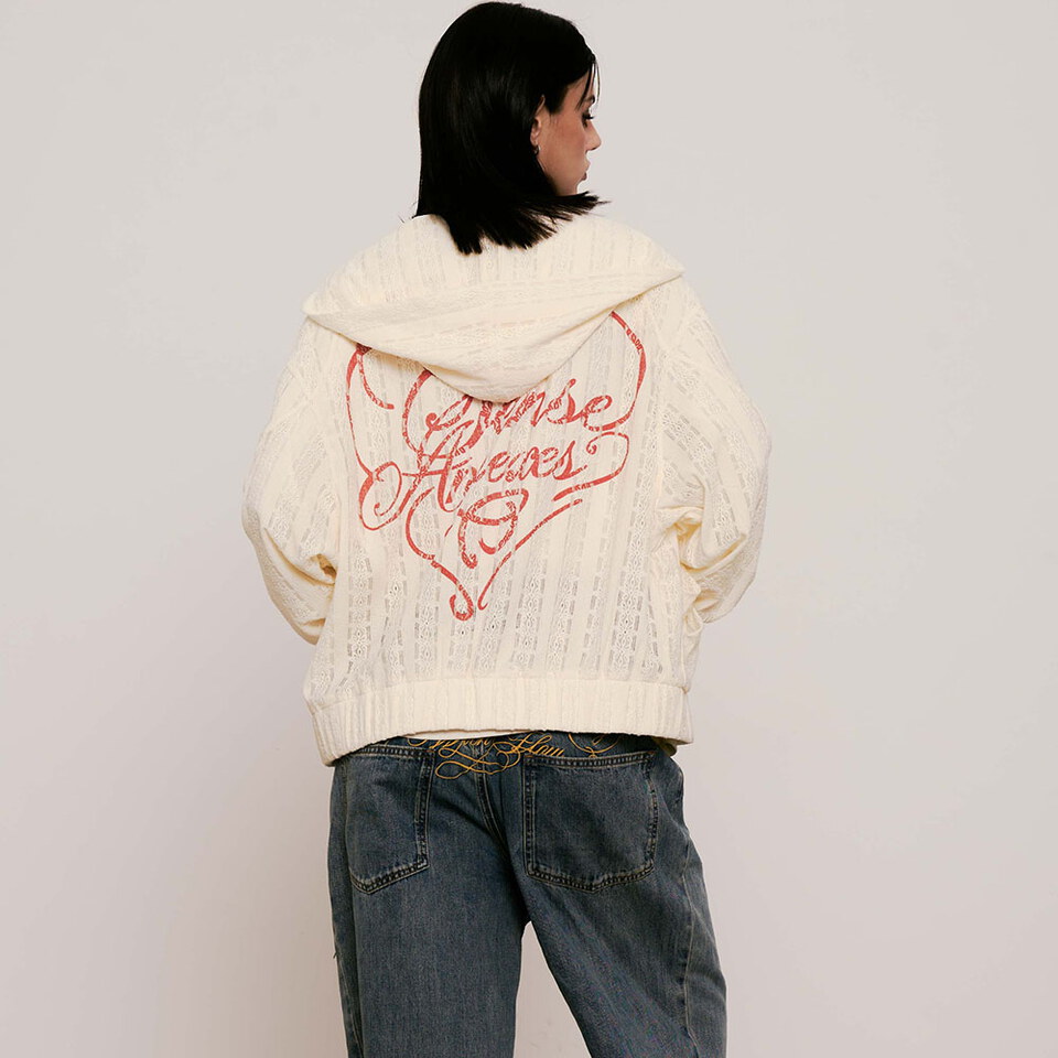 SNS0014-252 拉鍊帽T Branscombe Tape Lace Zip up Hoodie