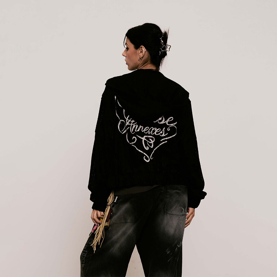 SNS0014-252 拉鍊帽T Branscombe Tape Lace Zip up Hoodie