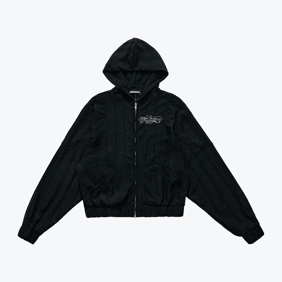 SNS0014-252 拉鍊帽T Branscombe Tape Lace Zip up Hoodie