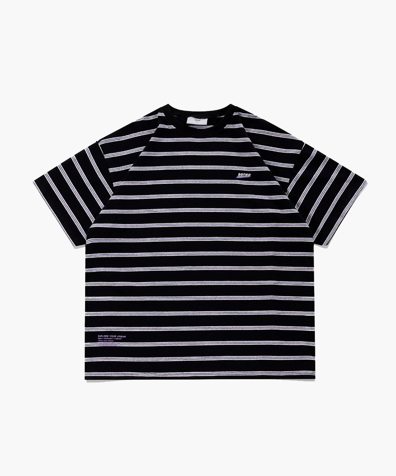條紋短Tee Multi Stripe SS