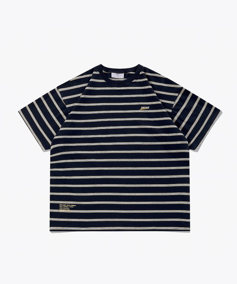條紋短Tee Multi Stripe SS