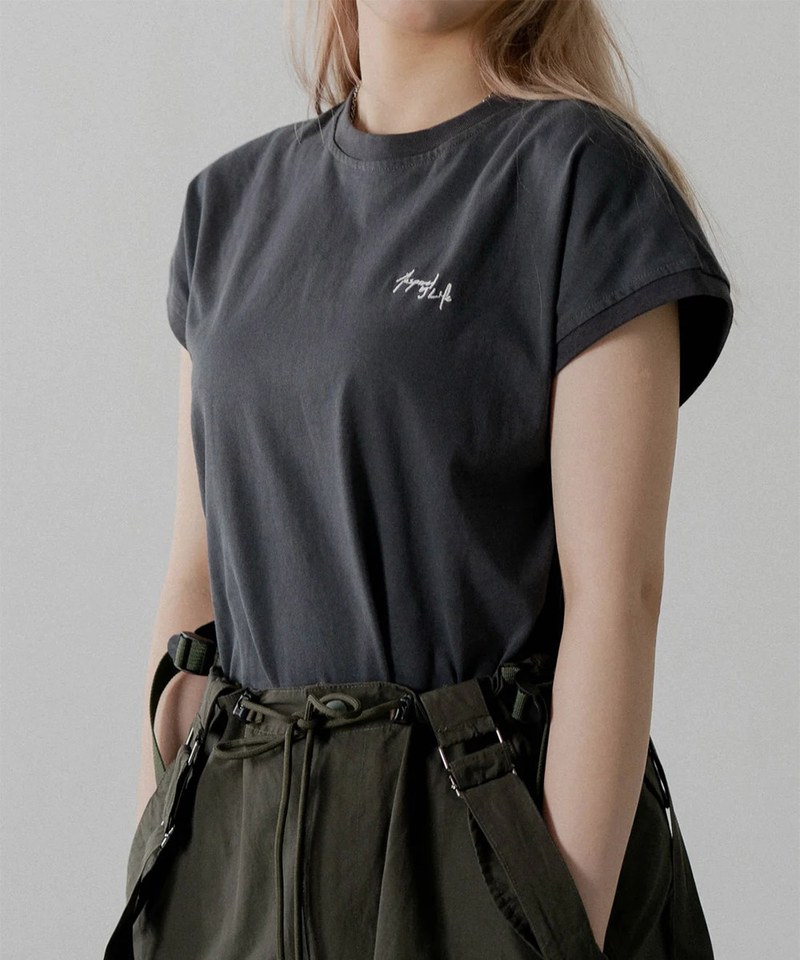 印花logo Tee Little Logo Printing Tee