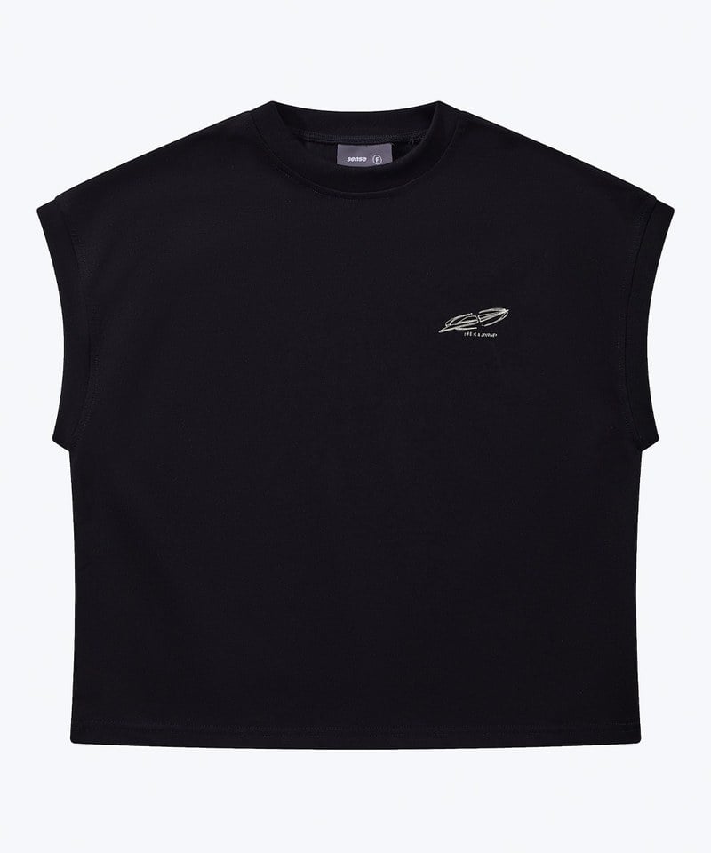 SNS0140W-251 無袖印花上衣 Break The sense Printed Top
