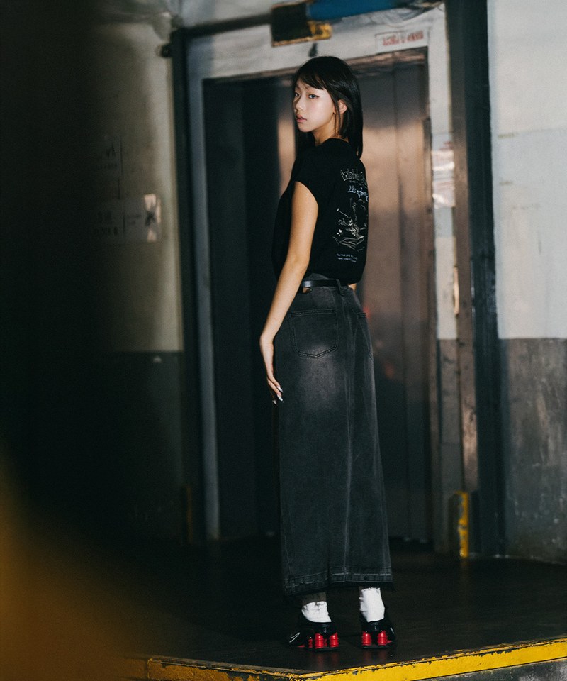 SNS0140W-251 無袖印花上衣 Break The sense Printed Top
