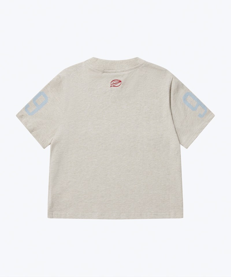 SNS0141W-251 短版印花上衣 Football Crop Tee
