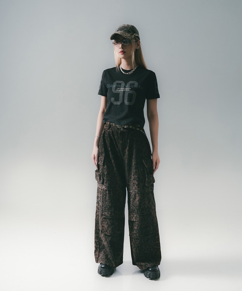 SNS0141W-251 短版印花上衣 Football Crop Tee