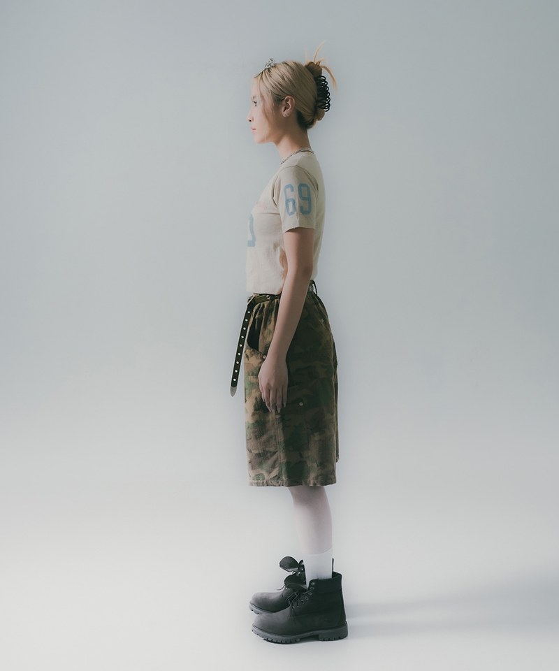 SNS0141W-251 短版印花上衣 Football Crop Tee