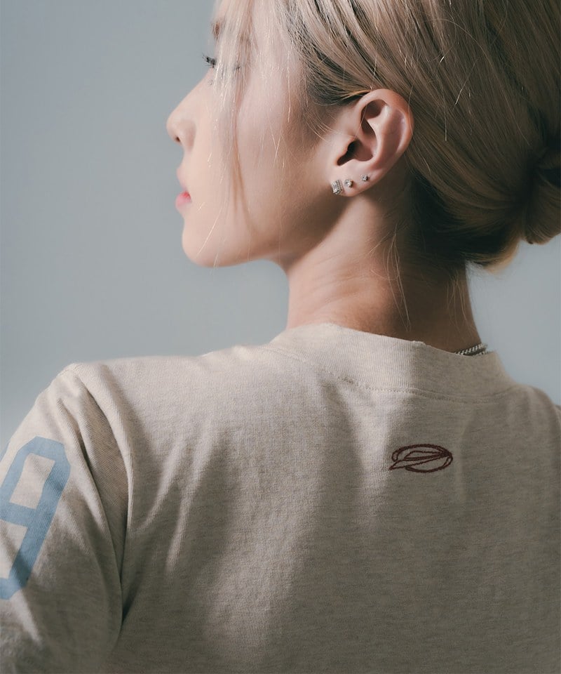 SNS0141W-251 短版印花上衣 Football Crop Tee