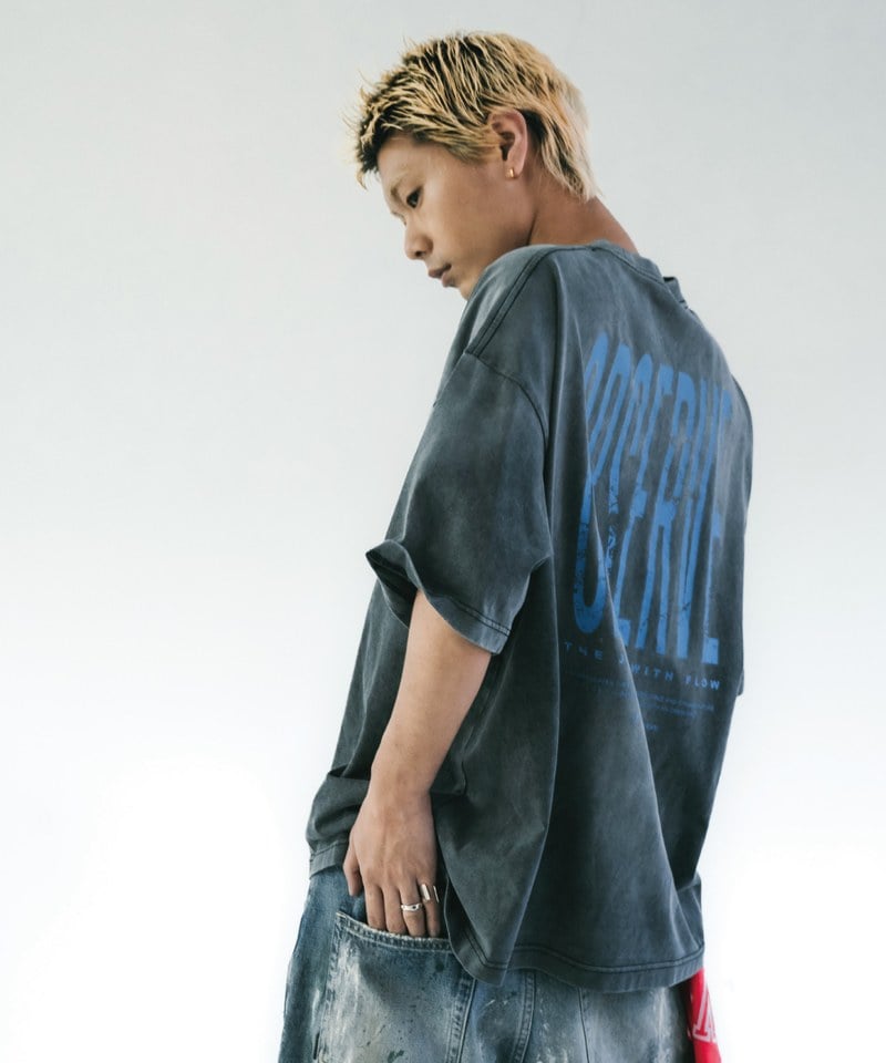 水洗印花上衣 OBS Wash Faded SS