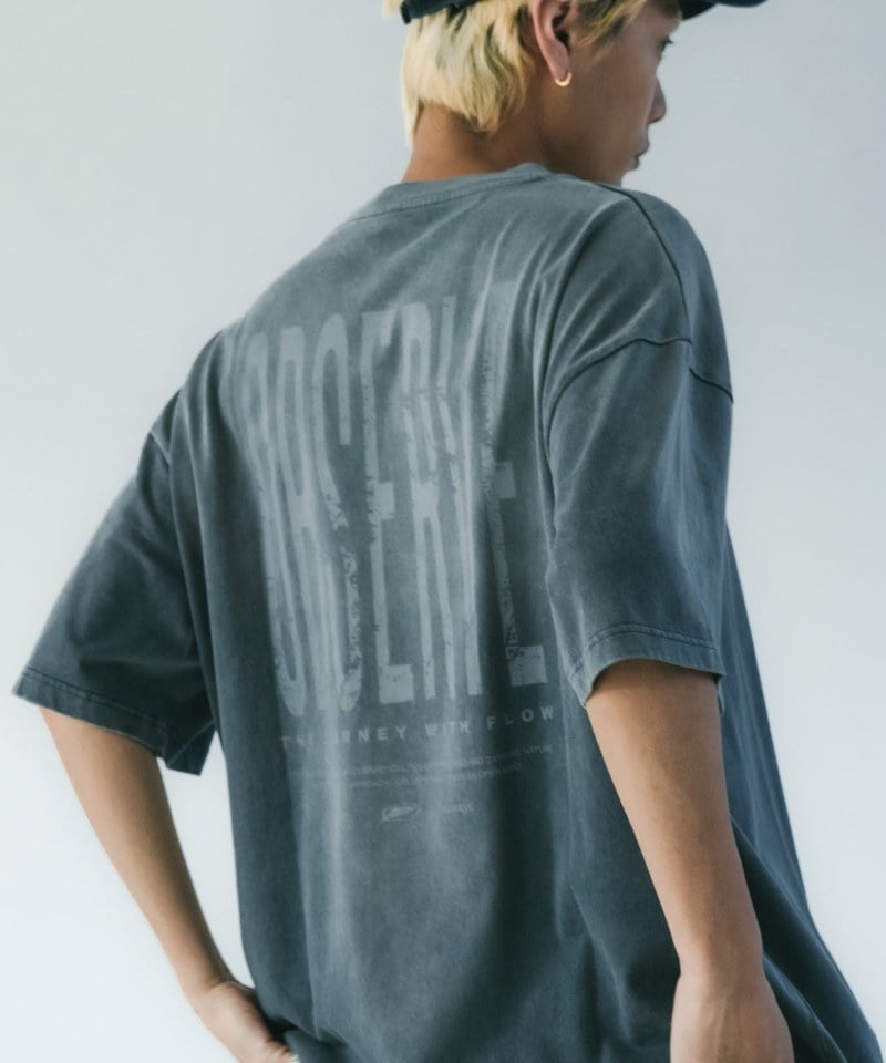 水洗印花上衣 OBS Wash Faded SS