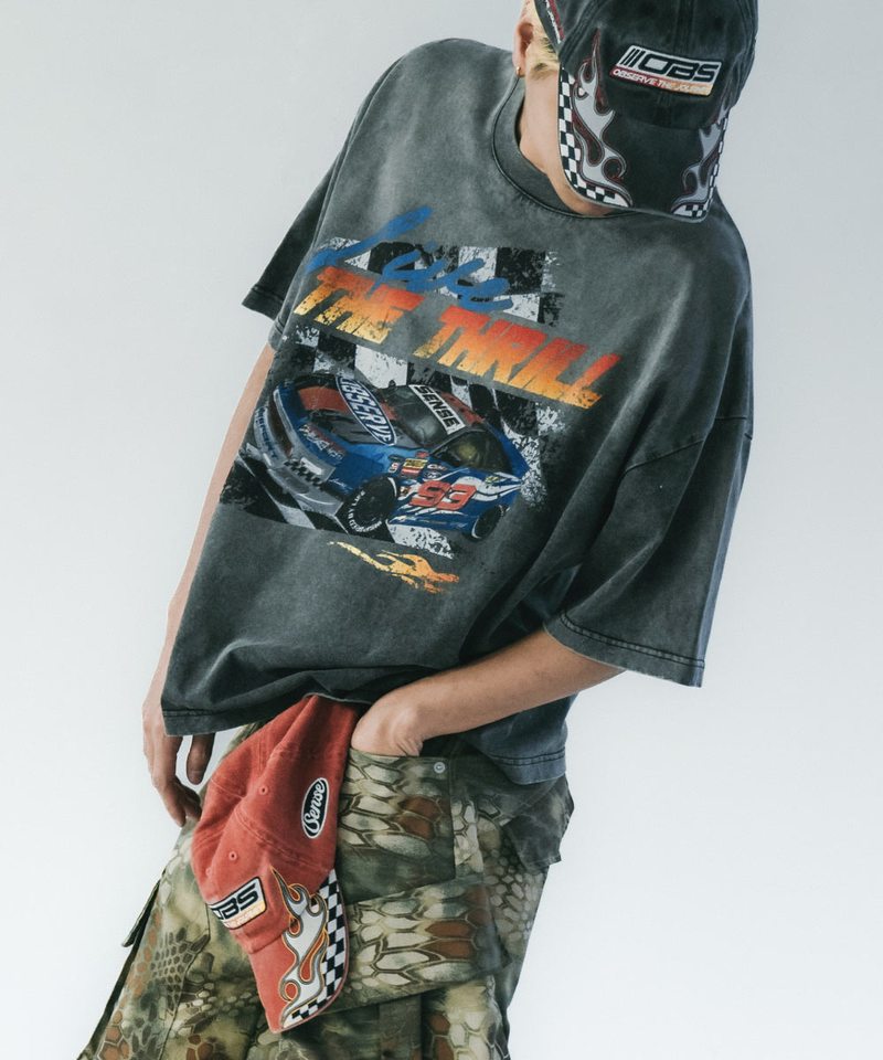 賽車圖像上衣 Racing Print SS