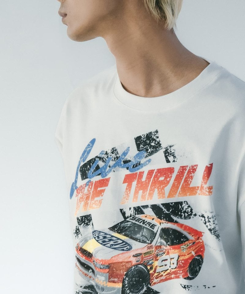 賽車圖像上衣 Racing Print SS