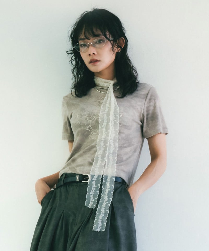 印花上衣 Crystal Chandelier Printed Top