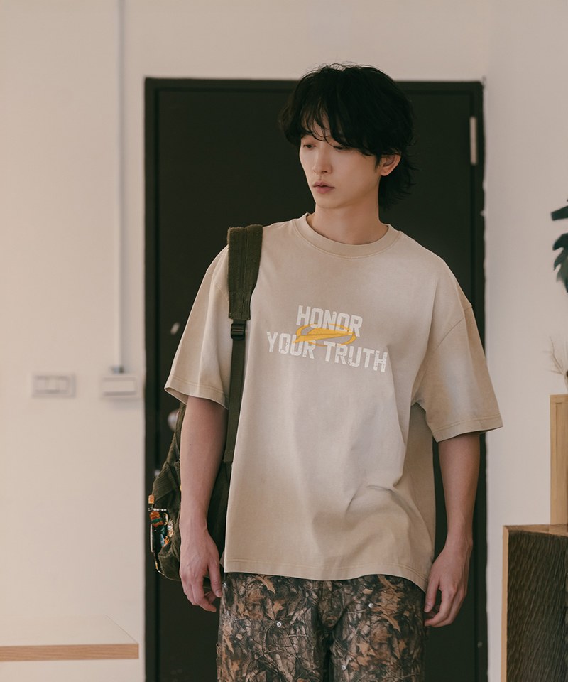 FM x SENSE 寬版水洗短袖 Washed Boxy Cut SS