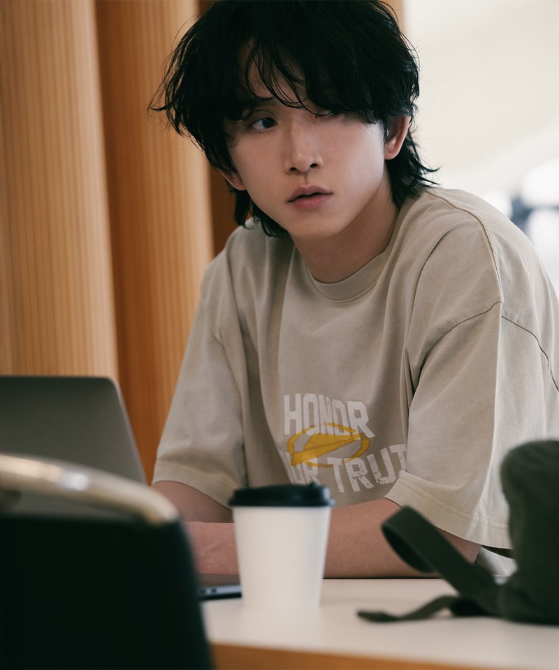 FM x SENSE 寬版水洗短袖 Washed Boxy Cut SS