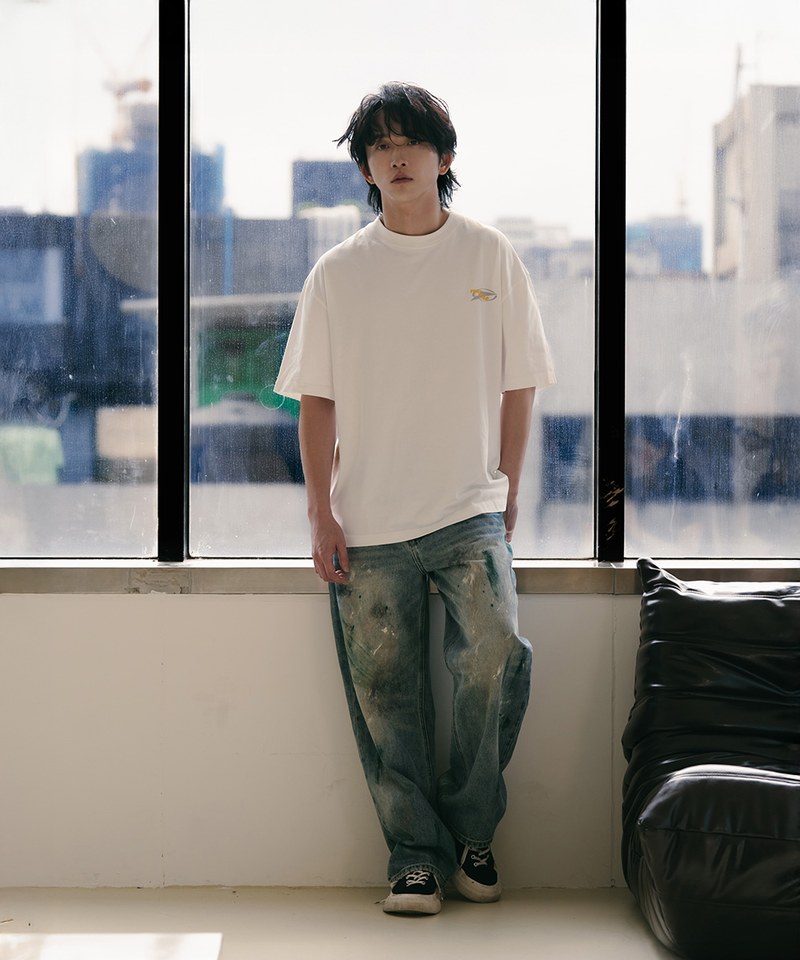 FM x SENSE 仿舊水洗Logo短袖 Fade Wash OG Logo SS