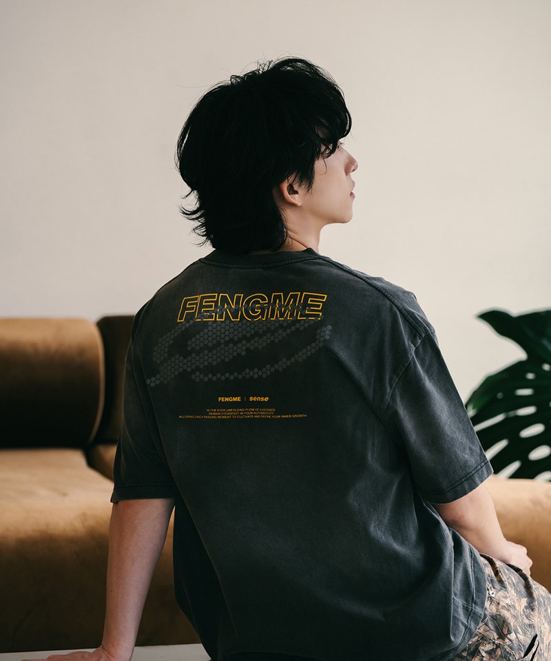 FM x SENSE 仿舊水洗Logo短袖 Fade Wash OG Logo SS