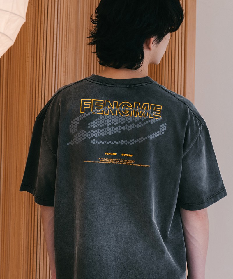 FM x SENSE 仿舊水洗Logo短袖 Fade Wash OG Logo SS