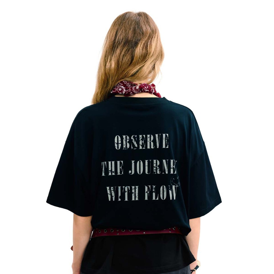 圖像短袖上衣 Oberserve Mask Graphic SS