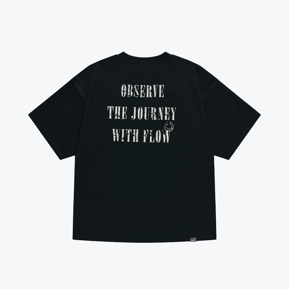 圖像短袖上衣 Oberserve Mask Graphic SS