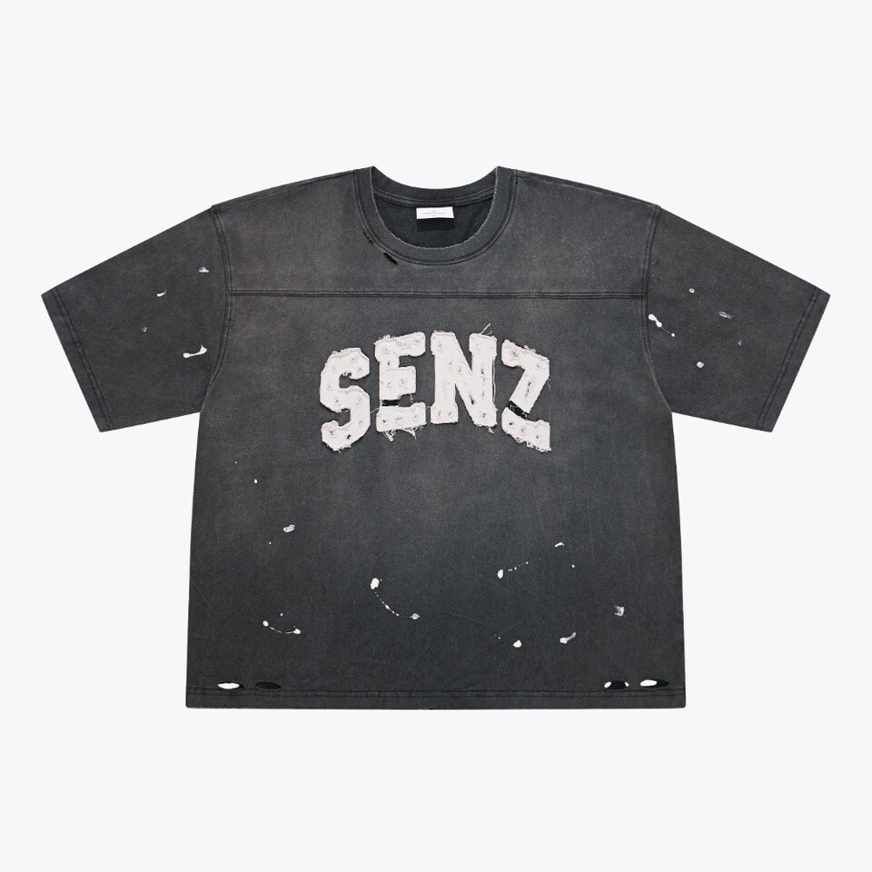 做舊短袖上衣 Drip Distressed Jersey SS