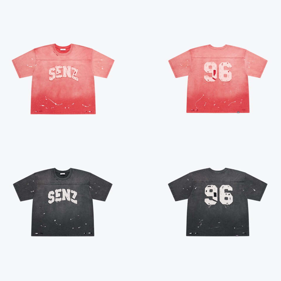 做舊短袖上衣 Drip Distressed Jersey SS