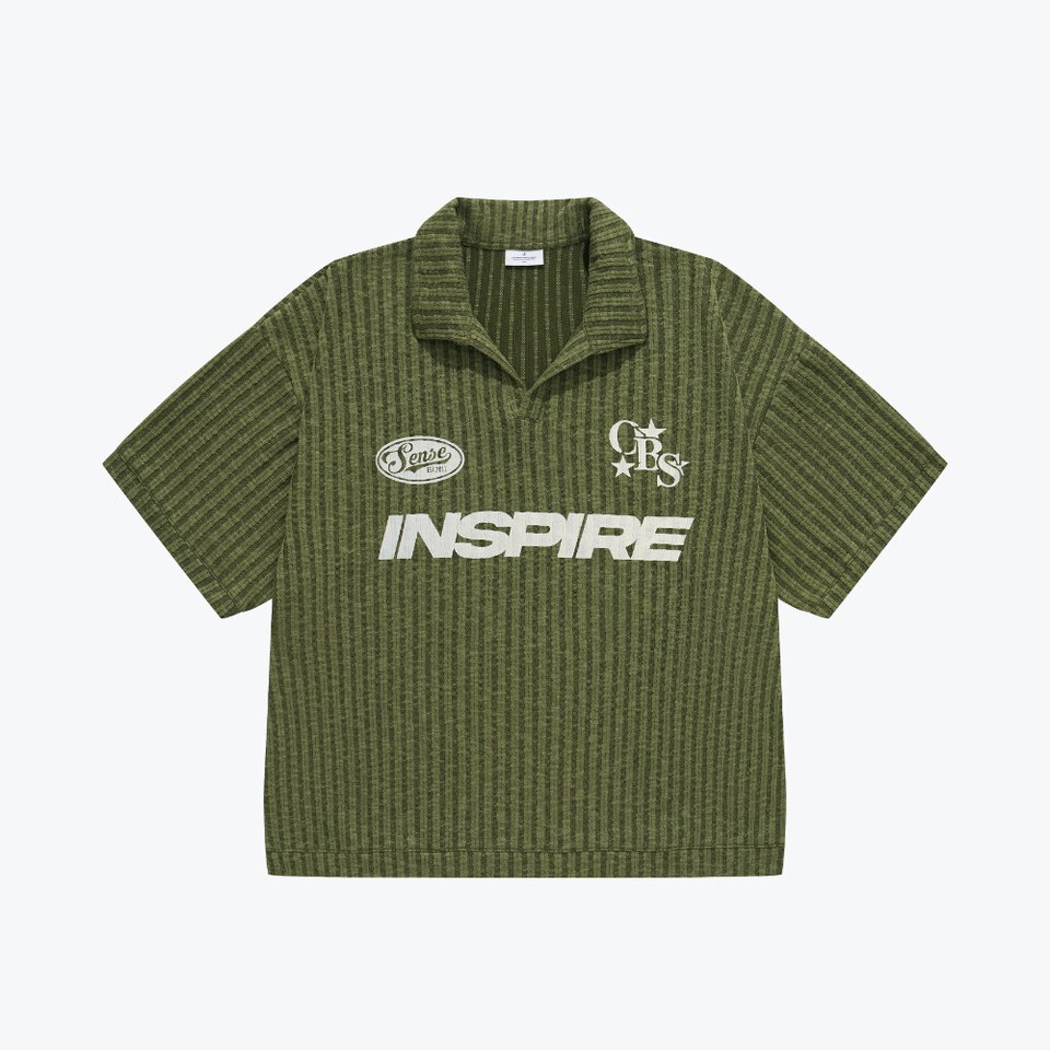 短袖Polo衫 Stripe Knit Polo SS