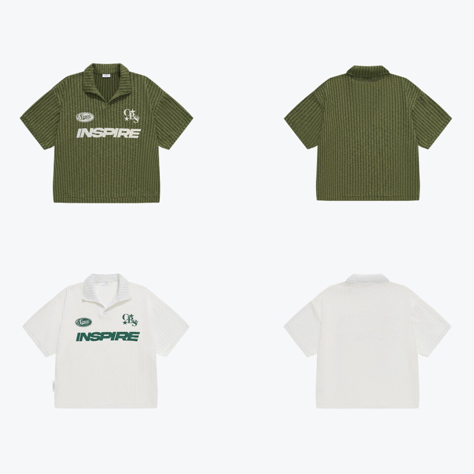 短袖Polo衫 Stripe Knit Polo SS