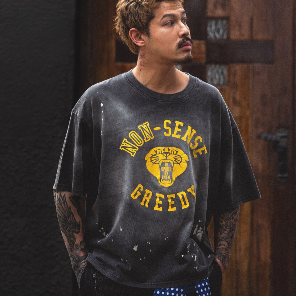 sense x Katol 聯名圖騰短Tee Wild Nonsense Splatter Tee