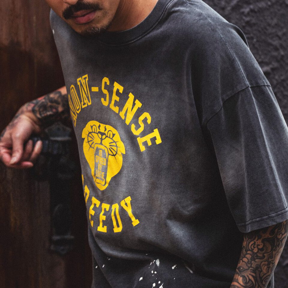 sense x Katol 聯名圖騰短Tee Wild Nonsense Splatter Tee