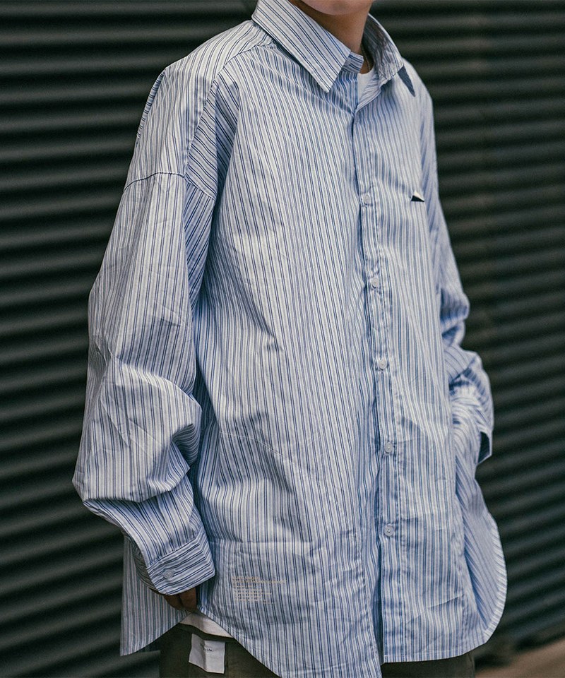 條紋長袖襯衫 Embro Stripe LS Shirts