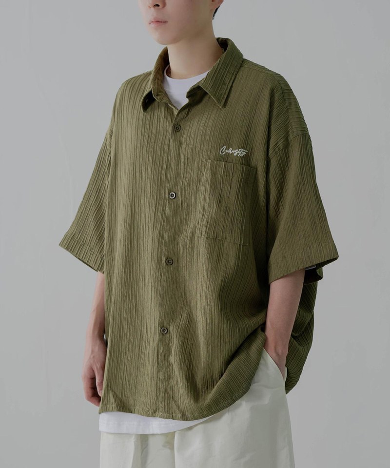 刺繡古巴襯衫 Camp Collar Shirt