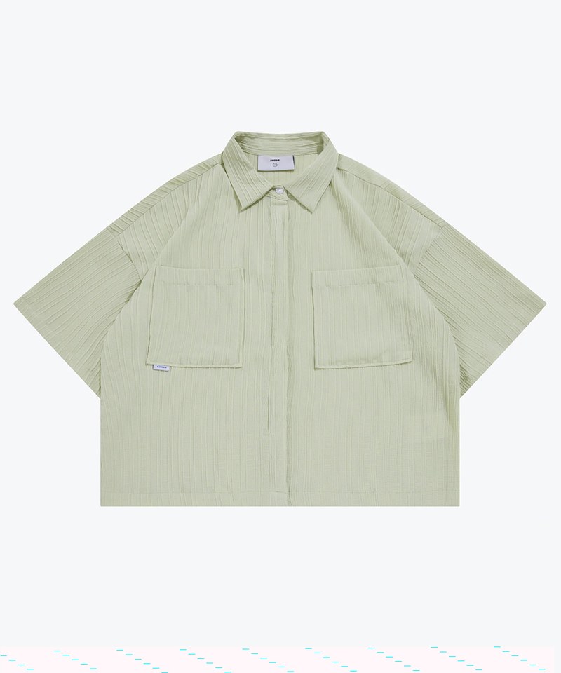 緹花刺繡襯衫 Jacquard SS Shirt
