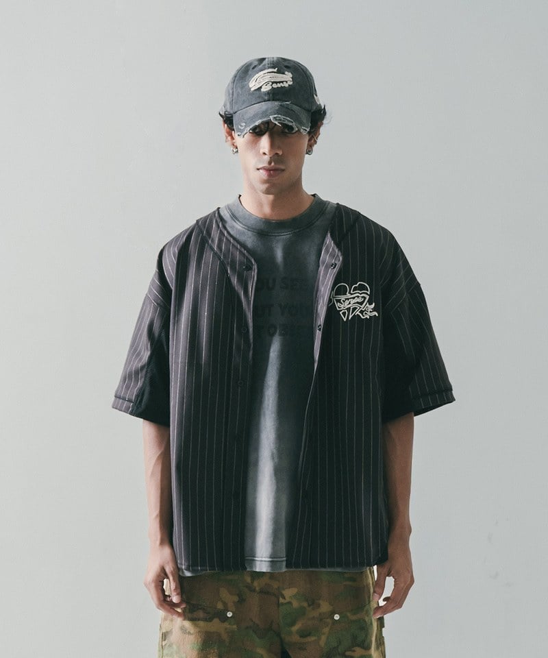 棒球襯衫 Embroidery Baseball Shirt