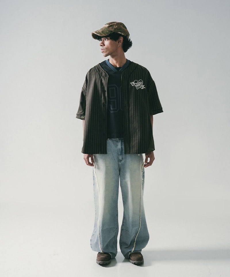 棒球襯衫 Embroidery Baseball Shirt