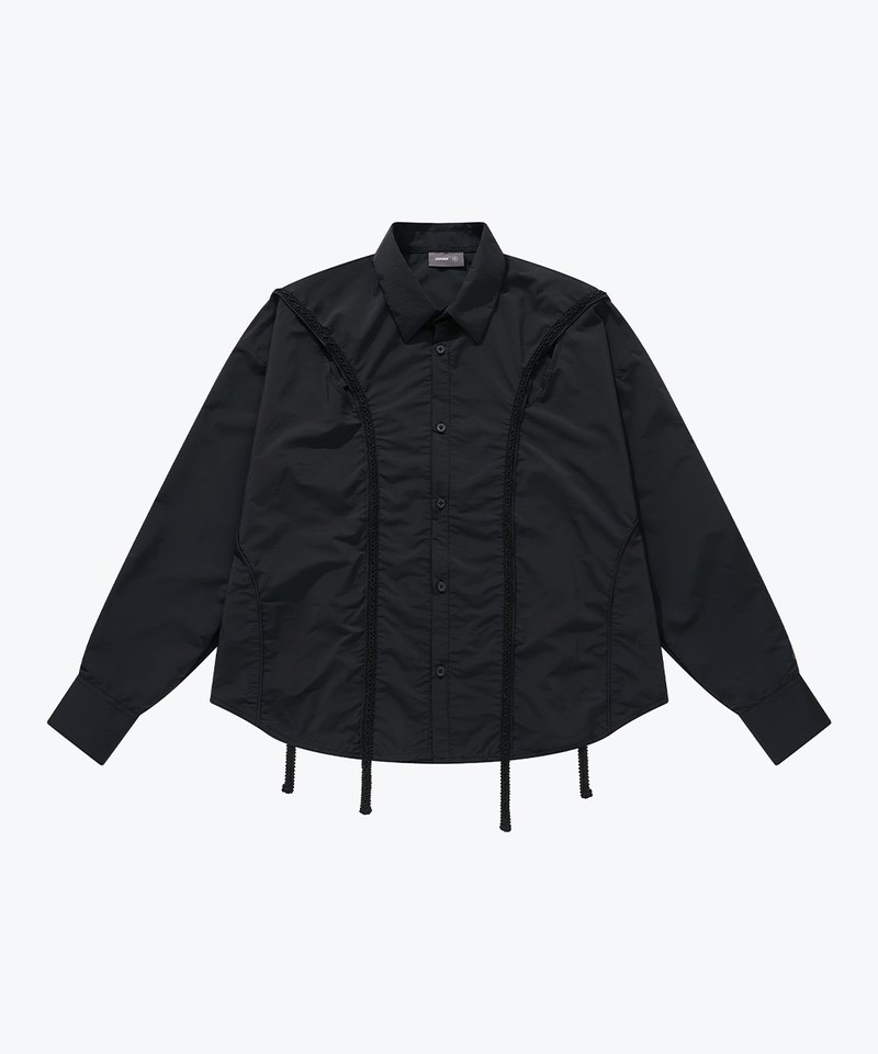 SNS0223W-251 立體剪裁襯衫 Chest Hole Oversize Shirt