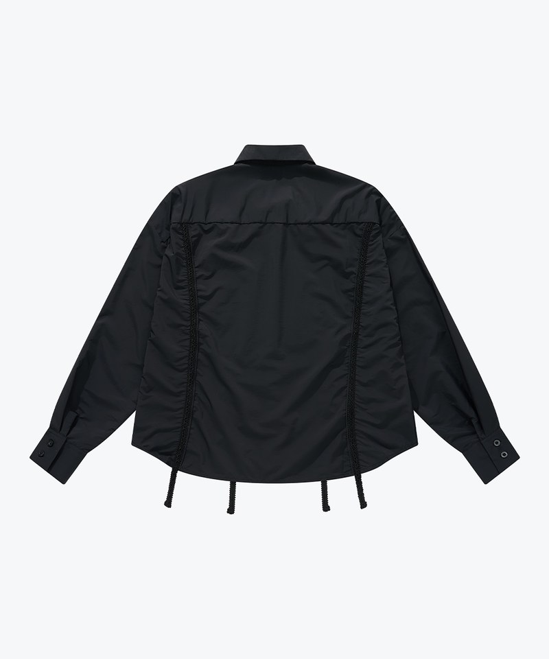 SNS0223W-251 立體剪裁襯衫 Chest Hole Oversize Shirt