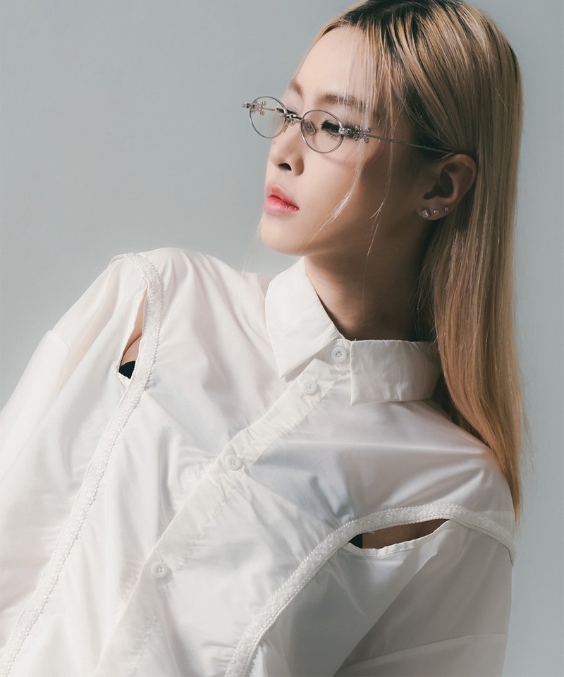 SNS0223W-251 立體剪裁襯衫 Chest Hole Oversize Shirt