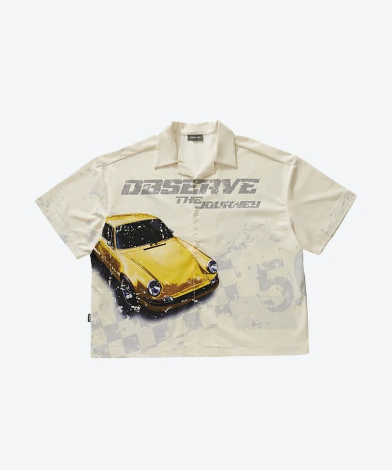 SNS0224-252 跑車圖像襯衫 Racing Full Print Shirt