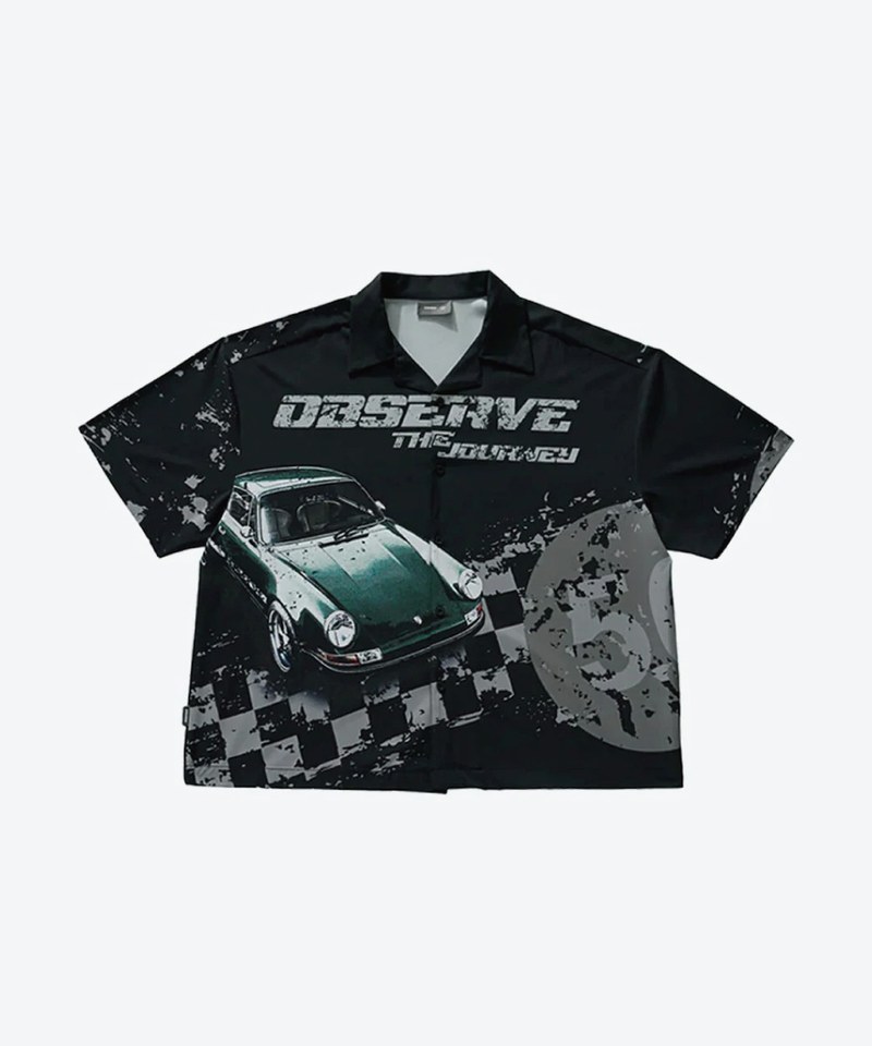 跑車圖像襯衫 Racing Full Print Shirt