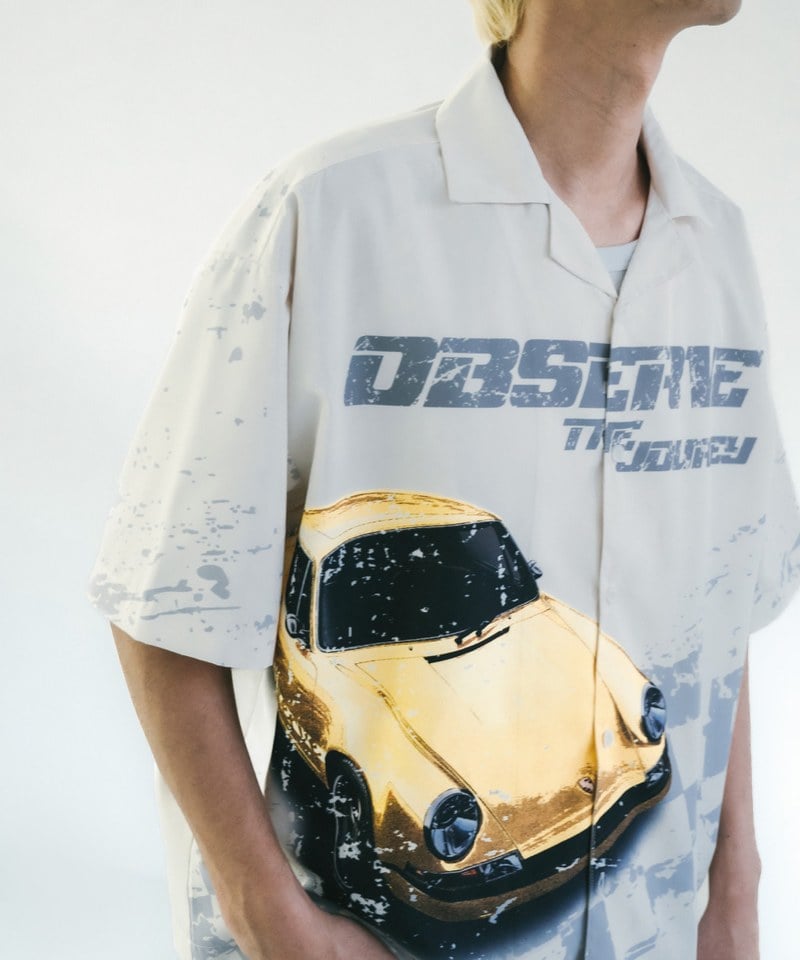 跑車圖像襯衫 Racing Full Print Shirt